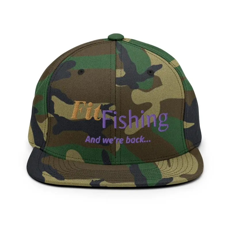 Fit Fishing Camo Hat